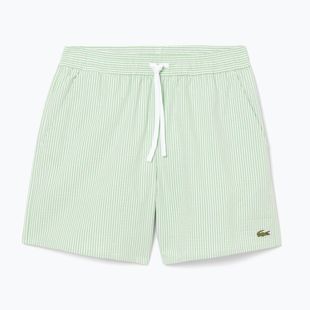 Herren Lacoste Badeshorts MH9089 weiß/liamone