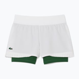 Tennis Shorts Damen Lacoste GF8598 white/green