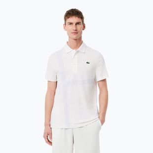 Tennis-Shirt Herren Lacoste Polo DH8971 white