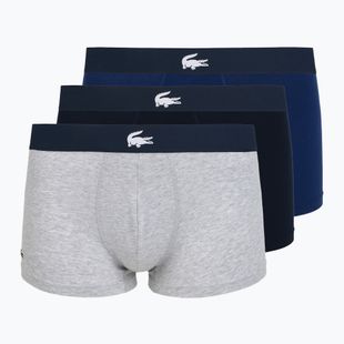 Boxershorts Herren Lacoste 5H1291 3-pak navy blue/white/silver ch