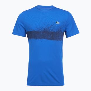 Tennis-Shirt Herren Lacoste TH8986 gipsy blue/navy blue