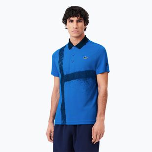 Tennis-Shirt Herren Lacoste Polo DH8971 gipsy blue