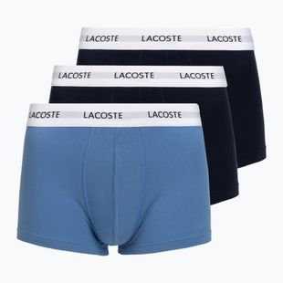 Herrenboxershorts Lacoste 5H5150 3 Paar turquin blue/navy blue/navy blue