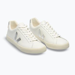 Damen-Schuhe VEJA Esplar Logo Leather extra white/silver