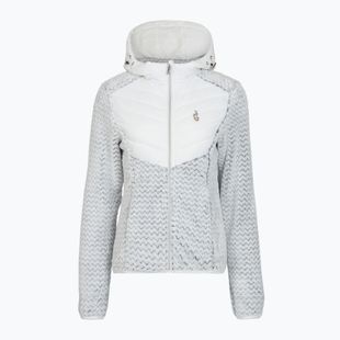 Damen-Hybridjacke Aulp Clem Hooded Hybrid white 1