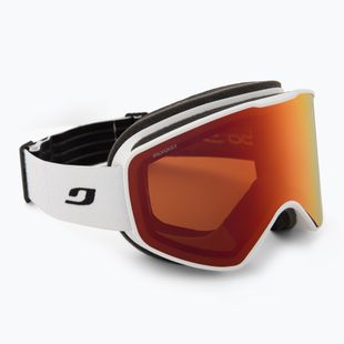 Skibrille Julbo Cyclon Spectron white/ flash red