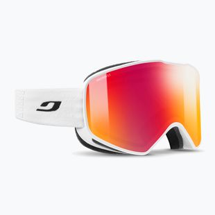 Skibrille Julbo Cyclon Spectron white/ flash red