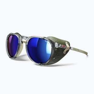 Julbo Millenium Reactiv glänzende durchscheinende grau/khaki/beige Sonnenbrille