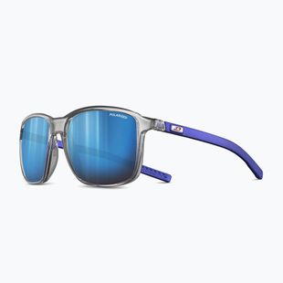 Sonnenbrille Julbo Creek Polarized grey translu/blue metal