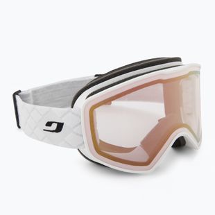 Skibrille Julbo Cyclon Reactiv High Contrast white/ flash pink