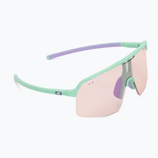 Sonnenbrille Julbo Intensity Reactiv High Contrast matt pale green/purple