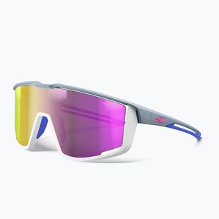Julbo Fury Spectron matt dunkelgrau/grau/blau/multilayer rosa Sonnenbrille