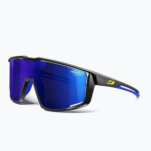 Julbo Fury Reactiv High Contrast Sonnenbrille matt schwarz/blau/multilayer blau