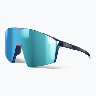 Sonnenbrille Julbo Edge Cover Polarized HD S4 matt blue/matt grey