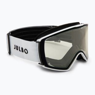 Skibrille Julbo Launcher Reactiv High Contrast white/black/flash purple