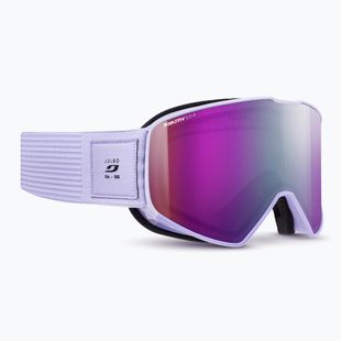 Skibrille Julbo Cyrius-X Reactiv High Contrast light purple/flash purple