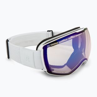 Skibrille Julbo Lightyear Reactiv High Contrast white/flash blue