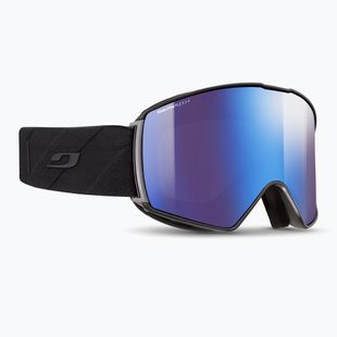 Skibrille Julbo Launcher Reactiv Polarized black/flash blue