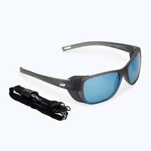 Sonnenbrille Julbo Camino Polarized HD matte translucent black/gray