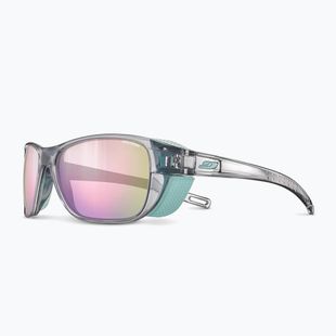 Sonnenbrille Julbo Camino M Spectron shiny translu light gray/mint