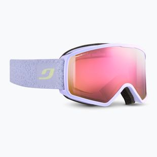 Skibrille Julbo Banger Reactiv Glare Control purple/flash pink