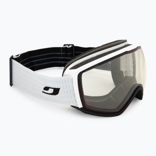 Skibrille Julbo Hit OTG Reactiv High Contrast white/black/flash purple
