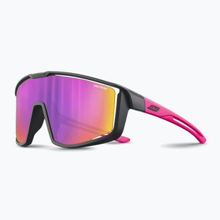 Julbo Fury S Spectron mattschwarz/rosa/rosa flash Kindersonnenbrille