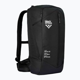 Ski-Rucksack Black Crows Dorsa 22 l black/white