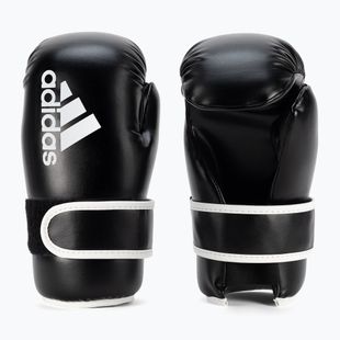Boxhandschuhe adidas Point Fight Adikbpf1 schwarz-weiß ADIKBPF1
