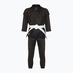 GI für Brazilian Jiu-Jitsu Kinder adidas Rookie schwarz/gold