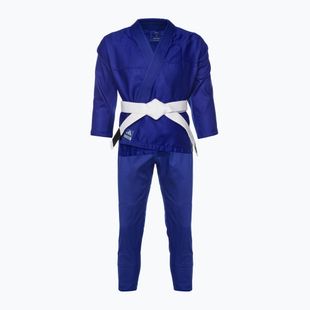 GI für brasilianisches Jiu-Jitsu Kinder adidas Rookie blau/grau