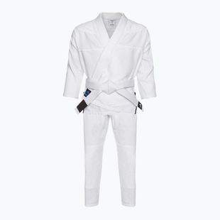GI für brasilianisches Jiu-Jitsu für Kinder adidas Range weiß/gradient blau