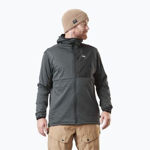 Men's Picture Bake Grid Ski-Sweatshirt schwarz SMT101-C