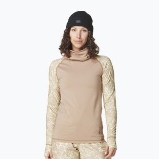 Ski Sweatshirt Hoodie Damen Picture Pagaya textury print / roebuck