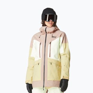 Skijacke Damen Picture Haakon roebuck / lime / cream hemp
