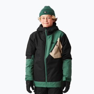 Kinder-Skijacke Picture Daumy 10/10 smoke pine