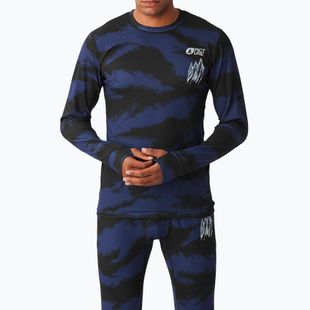 Herren-Thermoaktivshirt Picture Lhotse Printed retro fusion print