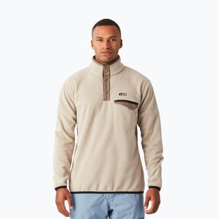 Herren Ski-Fleece-Pullover Picture Arcca 1/4-Zip pure cashmere