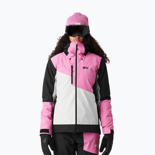 Damen-Skijacke Picture Seen super pink