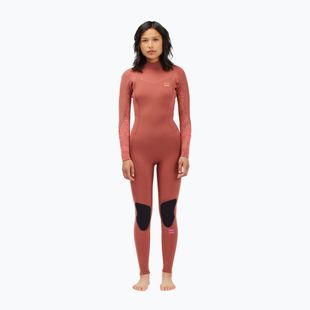 Neoprenanzug für Frauen Billabong 3/2 Synergy BZ L/SL red clay