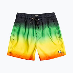 Badeshorts für Kinder Billabong All Day Fade rasta