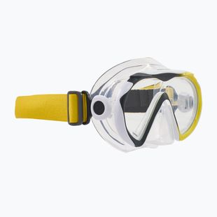 Aqualung Compass Tauchmaske schwarz/gelb MS5380107