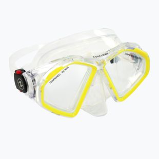 Aqualung Hawkeye transparent/gelb Tauchmaske MS5570007