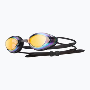 TYR Blackhawk Racing Mirrored Gold/Metall Regenbogen/Schwarz Schwimmbrille