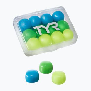 Ohrstöpsel Tyr Soft Silicone Ear Plugs Jr 12 pcs. blue/green/yellow