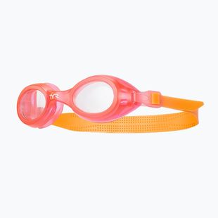 TYR Kinderschwimmbrille Aqua Blaze klar/ rosa/ orange