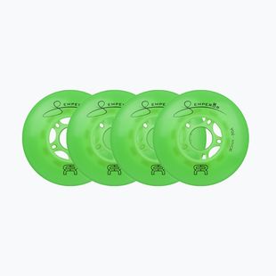 Inlinerrollen FR Skates Downtown Wheel 90mm/85A Emperor X4 green
