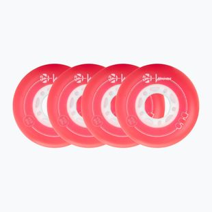 Inlinerrollen Luminous Led Wheels Duo 76mm/85A X4 red/blue