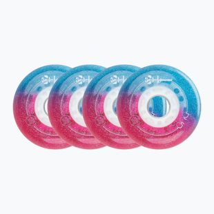 Inlinerrollen Luminous Led Wheels Duo 80mm/85A X4 galaxy/purple