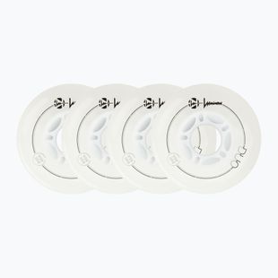 Inlinerrollen Luminous Led Wheels Duo 84mm/85A X4 white/blue